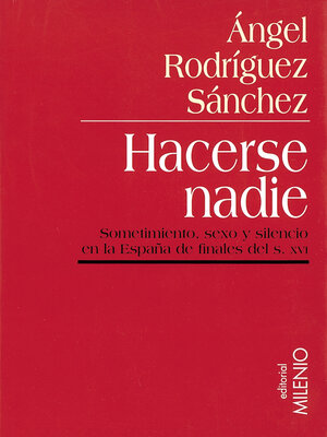 cover image of Hacerse nadie
